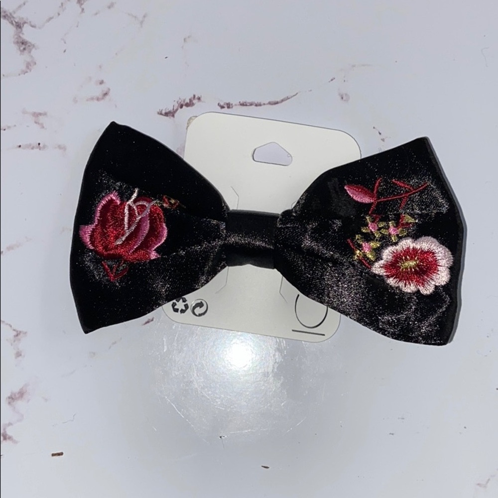 Floral Silk bow